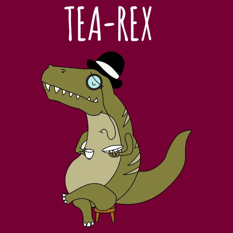 T-Rex Dinosaurier | Tea Rex mit Teetasse