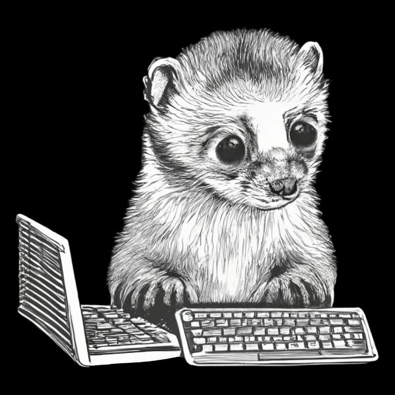 CUTE GEEK FERRET