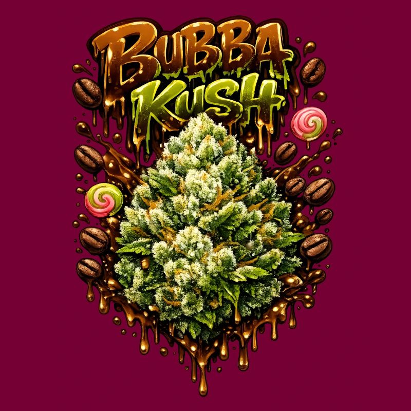 Graffiti Bubba Kush Imprimé