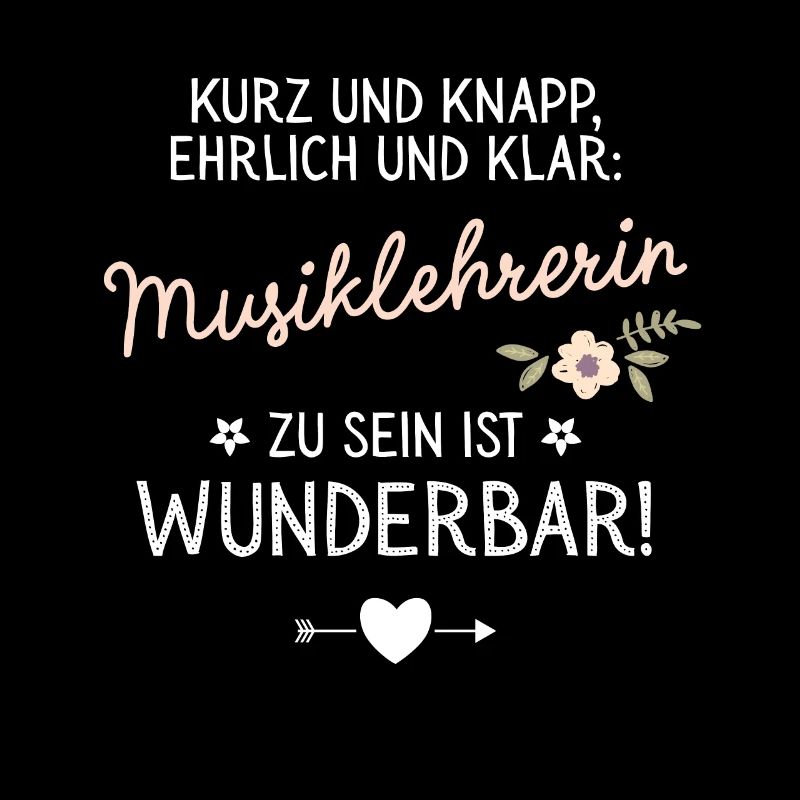 Geschenk Musiklehrerin sein ist Wunderbar Spruch