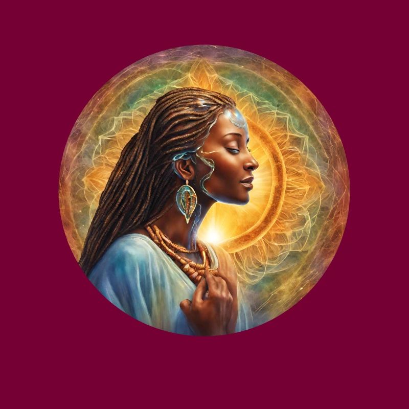 Conception de chaman coloré