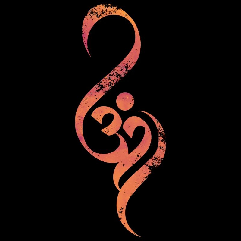 Om yoga art