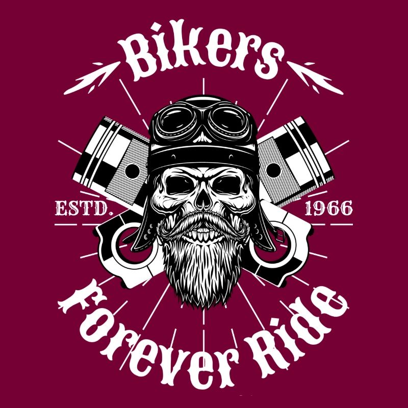 Ich bin ein Motorradfahrer.