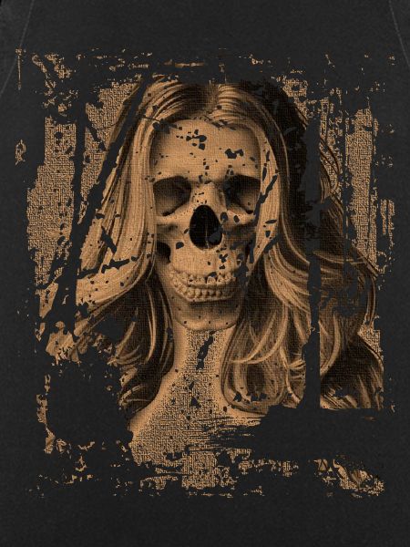 Skull Girl orange