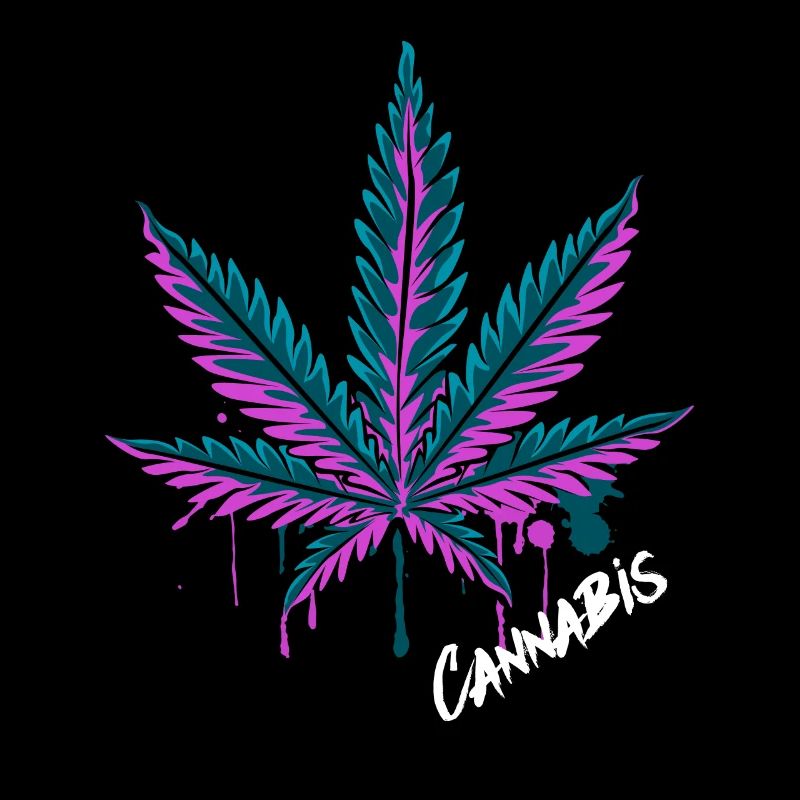 Cannabisblatt Hanfblatt