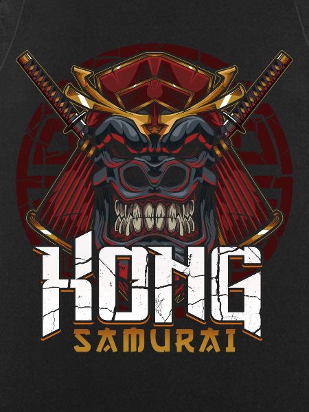 Gorilla samurai mask