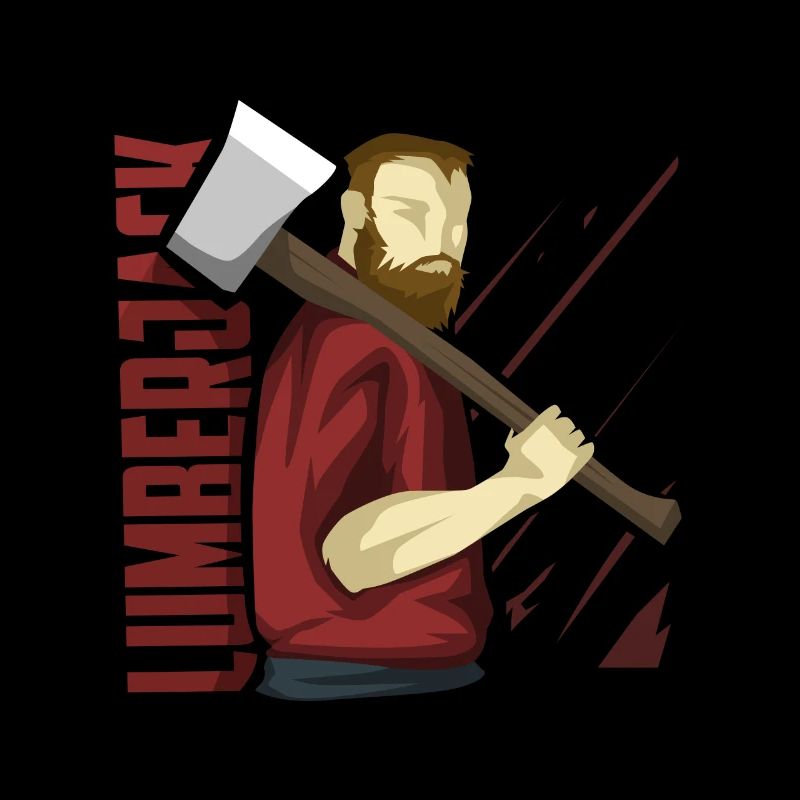 Holzfäller Kanada Beruf Job Geschenk