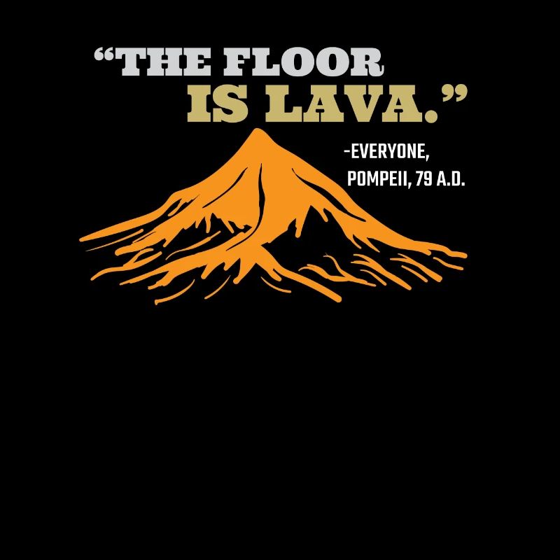 The Floor Is Lava Pompeii