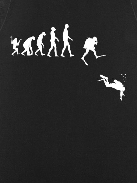 Evolution des Man Scuba Diving