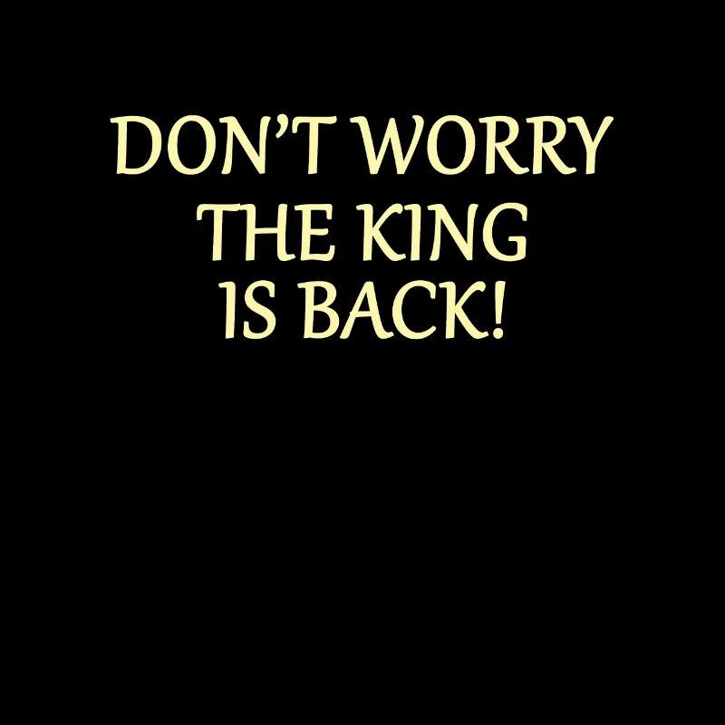 The King is back