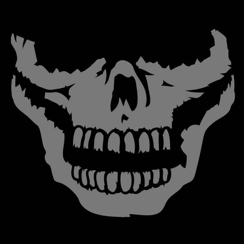 a half skull