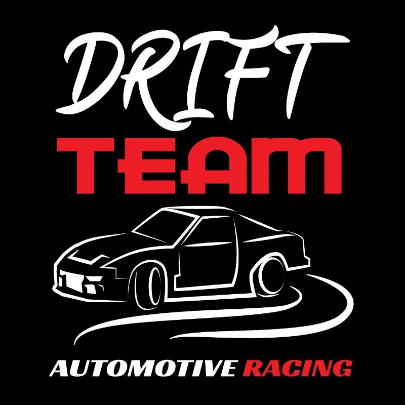 Simple et extravagant "Drift Team Automotive