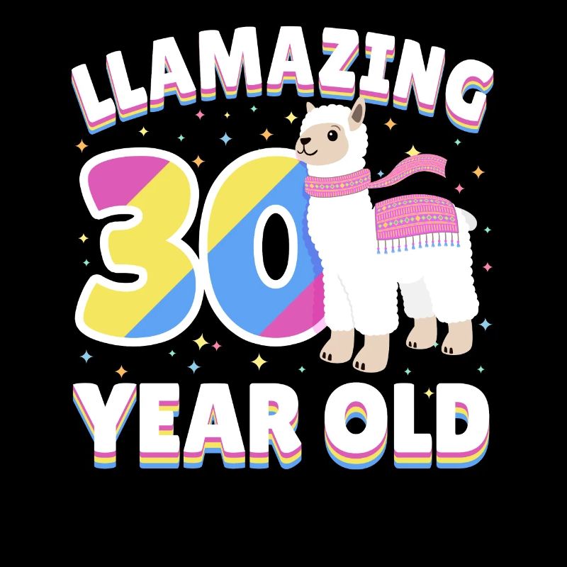 Llama 30ème anniversaire de trente ans présente