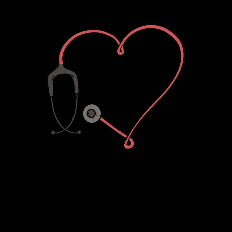 Stéthoscope médecin infirmière de nuit