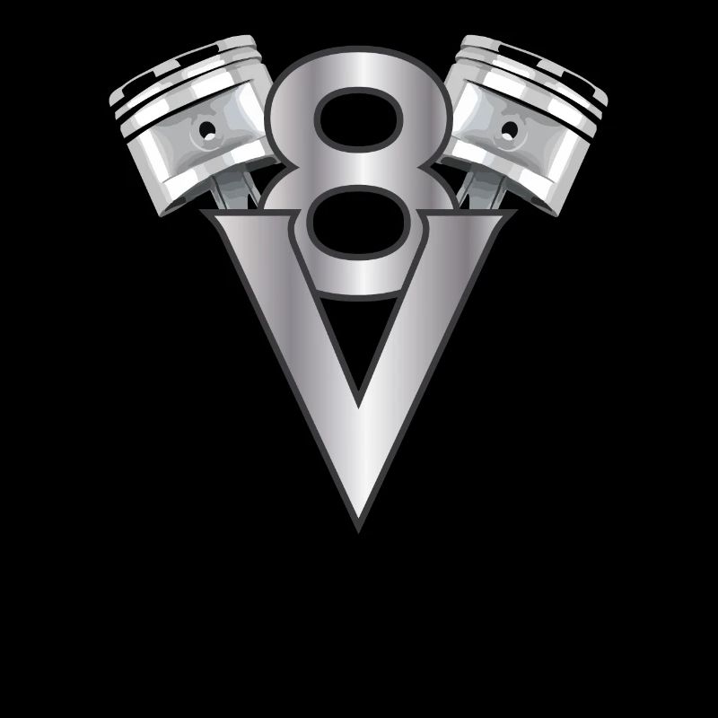 Eight-cylinder V8 gift idea engine displacement tuning
