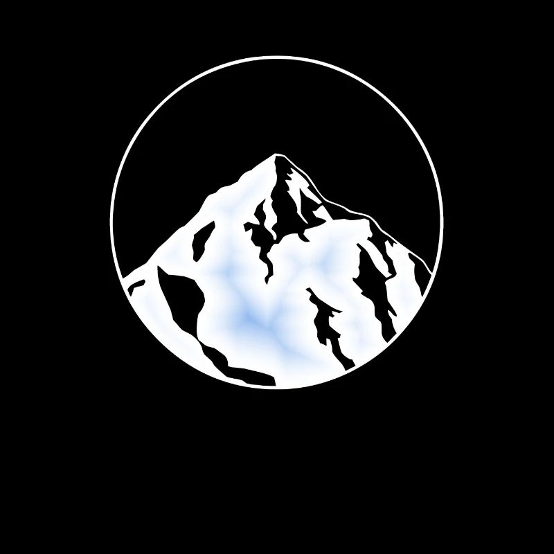 blue ice glacier