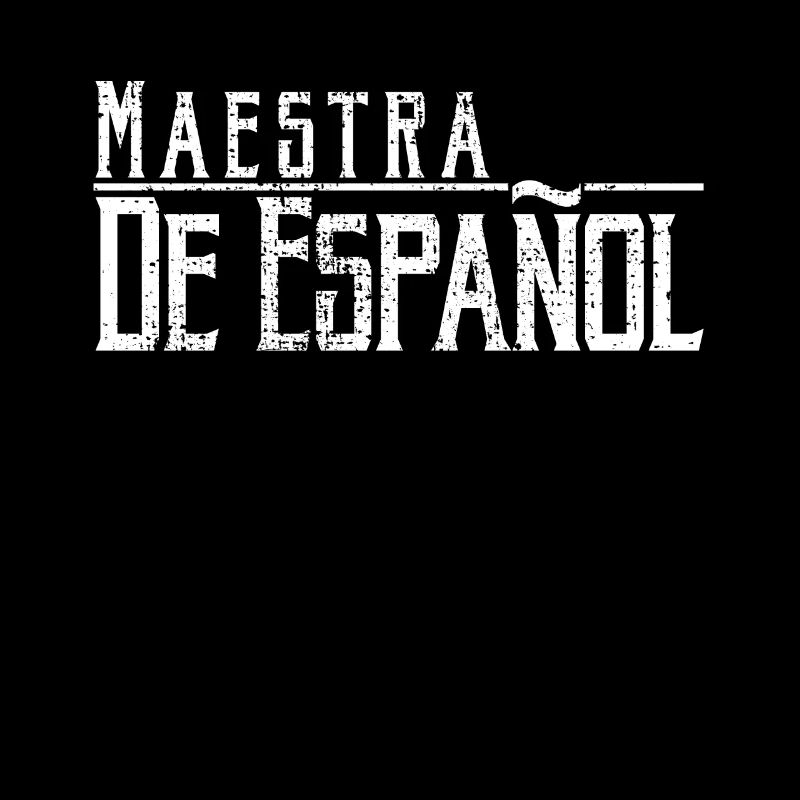 Spanischlehrerin Maestra De Espanyol