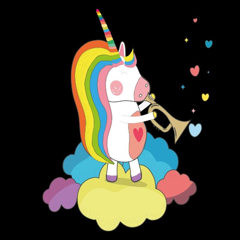 Einhorn Trompete Musik