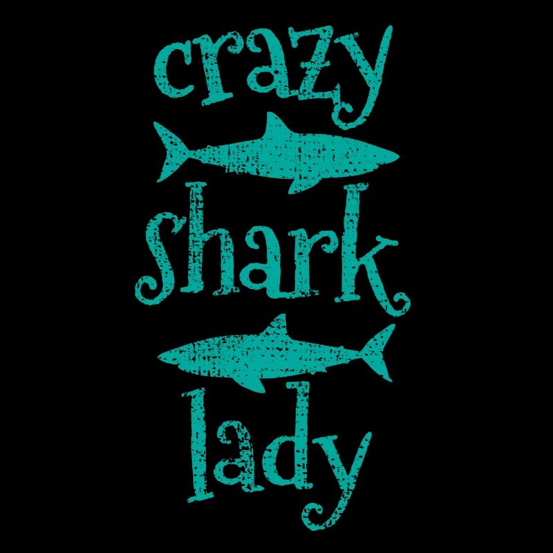Shark crazy lady