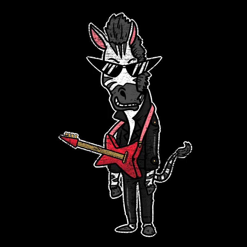 Zebra Rocker Geschenk