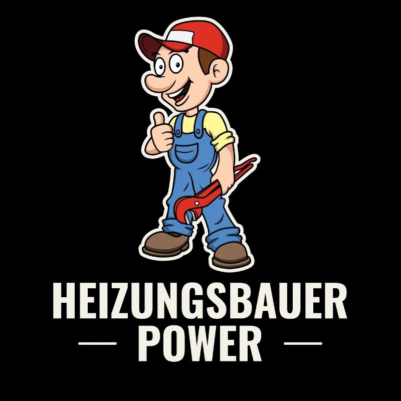 Heizungsbauer Power coole Geschenkidee Sanitär