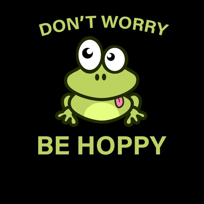 Frosch lustig