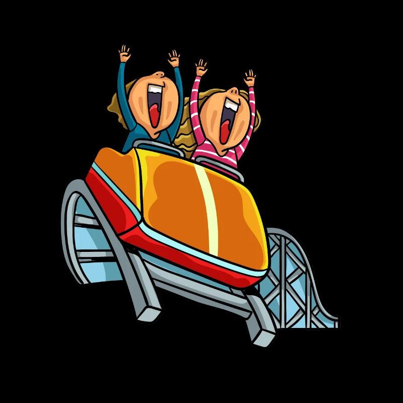 Roller Coaster Ride Theme Park Rummel Gift