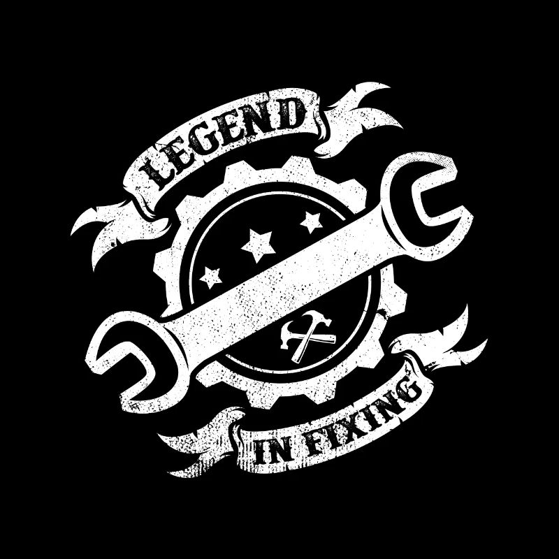 Legend In Fixing Spanner Handicraft Gift