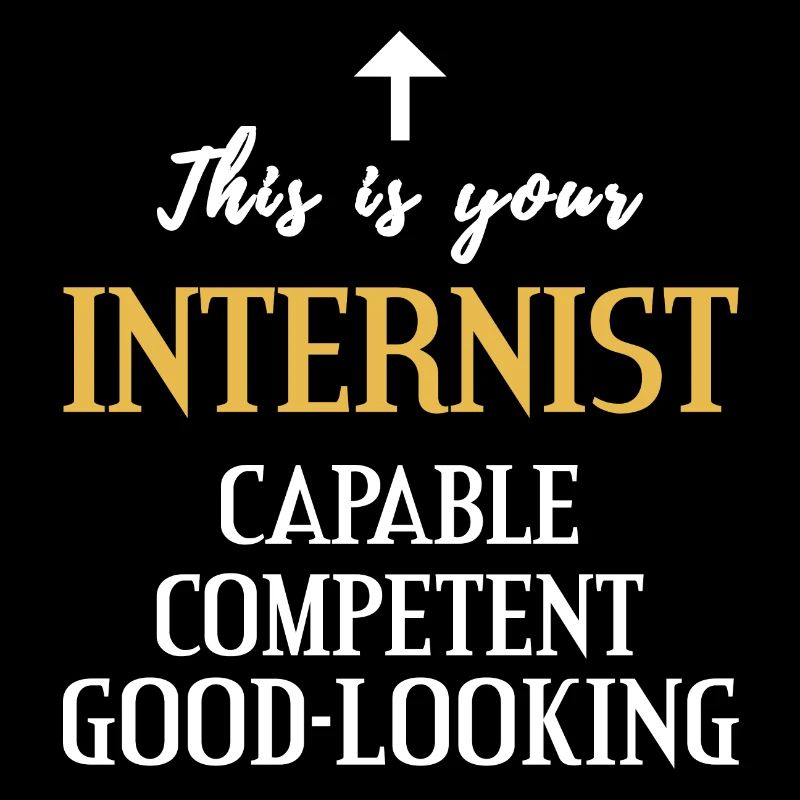 Physician internist competent handsome gift