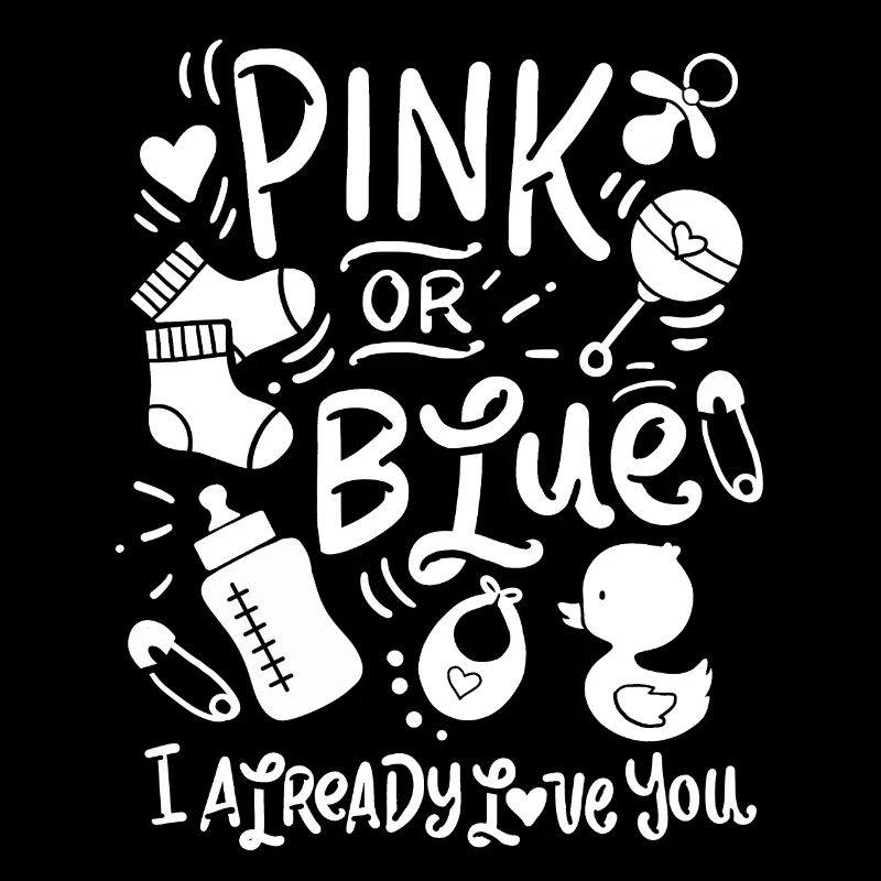 Geschlecht decken Rosa oder Blau auf