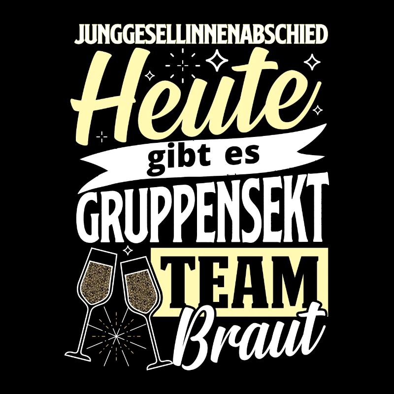 Team Bride JGA Group Sparkling Bachelorette Party