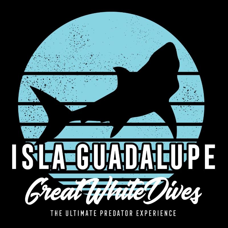 Isla Guadalupe Great White Shark Dives