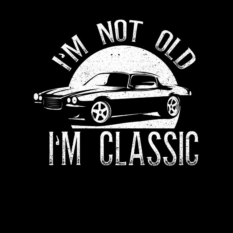 Ich bin nicht alt, ich bin Oldtimer-Sammlung