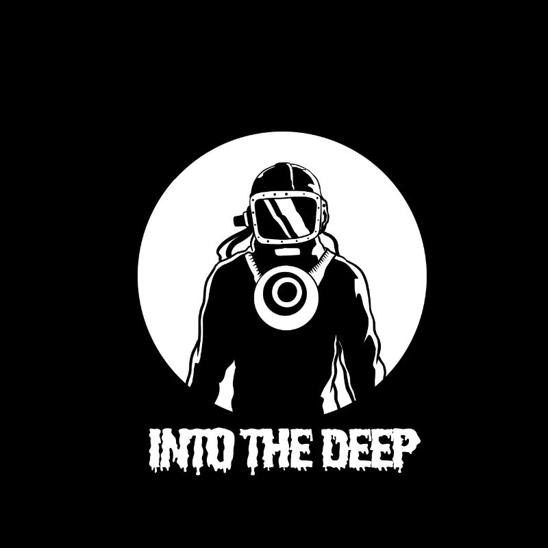 Diver in the depth