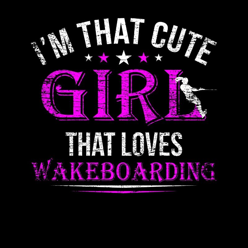 Fille de wakeboard