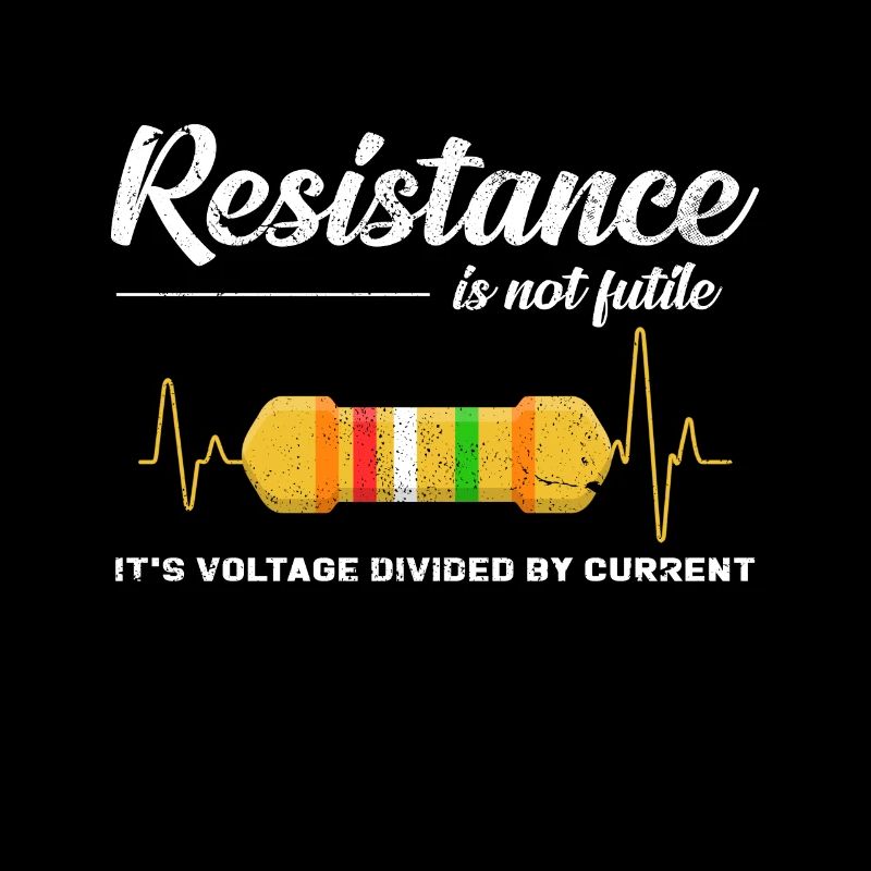 Electric Resistance Pun Funny gift