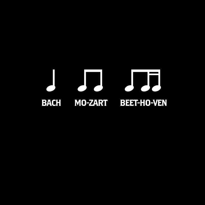 Klassik Musik Bach Mozart Beethoven Geschenk Idee