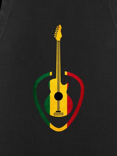 Rastafarian-tone guitar