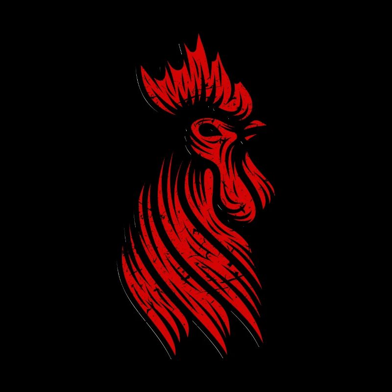 cool red chicken gift