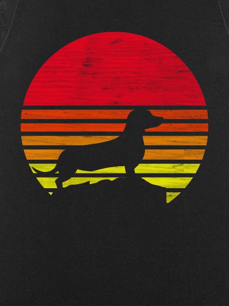 Retro Dachshund gift
