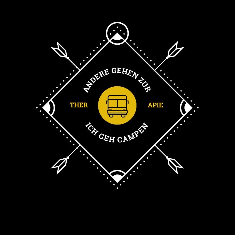 Camping Camper Campingplatz Geschenk Camperin