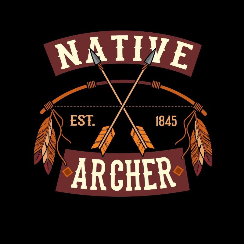 Native Archer Indianer Bogen coole Bogenschützen