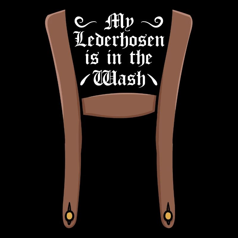 Mon Lederhosen est dans le lavage