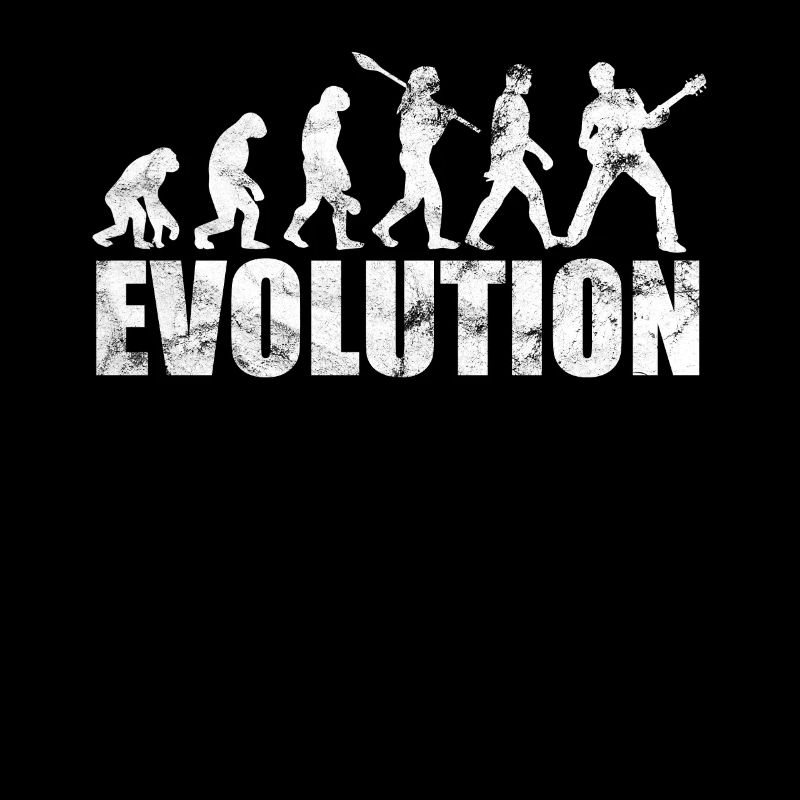 Gitarrist Evolution