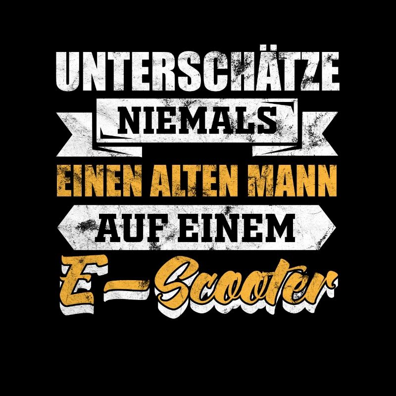 eScooter Roller witzige Sprüche Geschenk