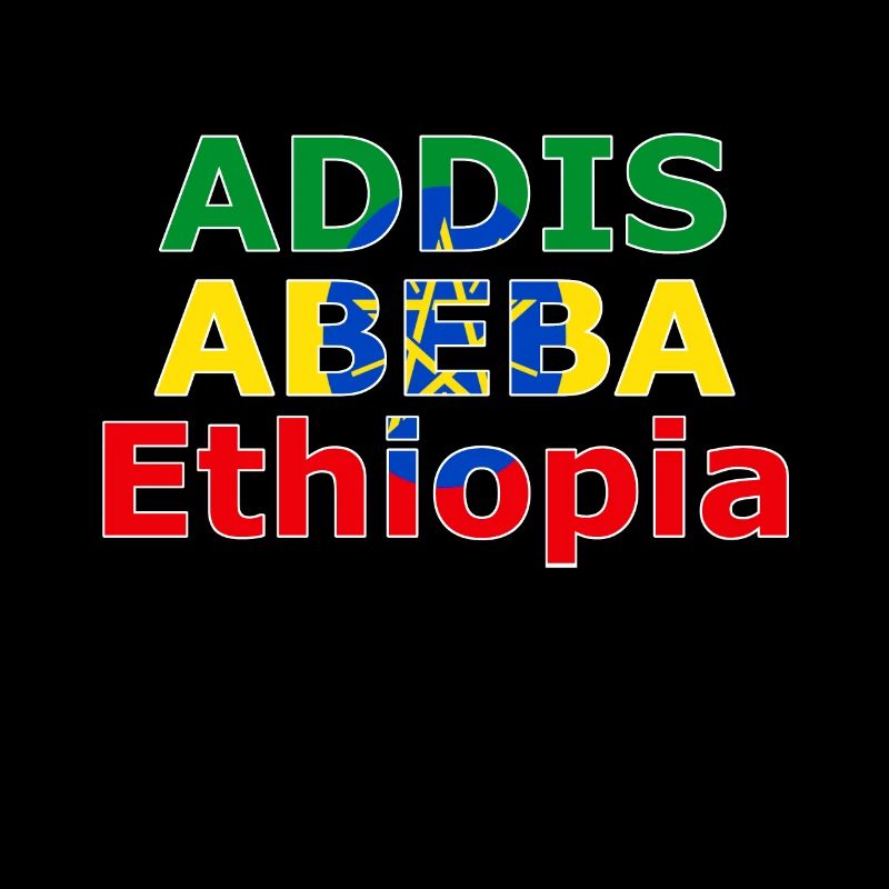 Addis Abeba Éthiopie Dessin des couleurs