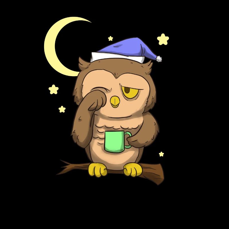Kaffee Eule Nachteule