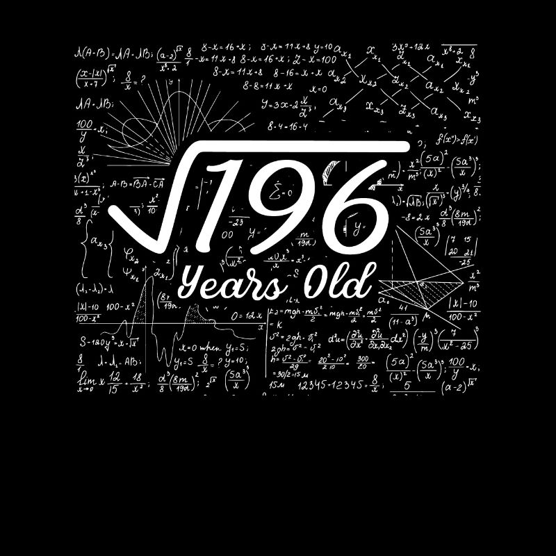 14 year old square root 196 birthday gift