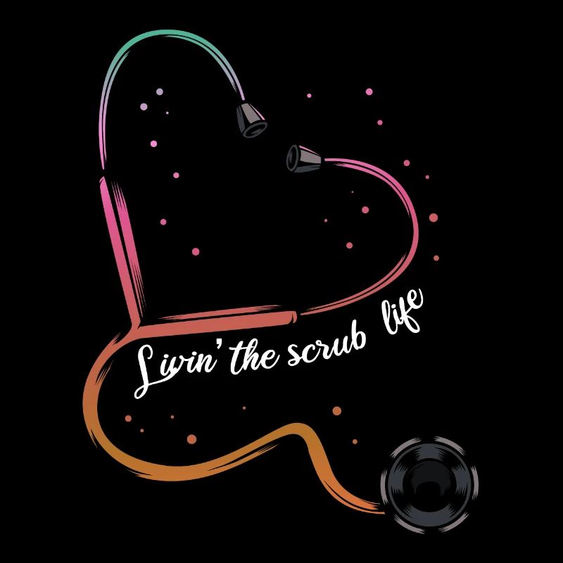 Cool Herz Stethoskop Krankenschwester Geschenk