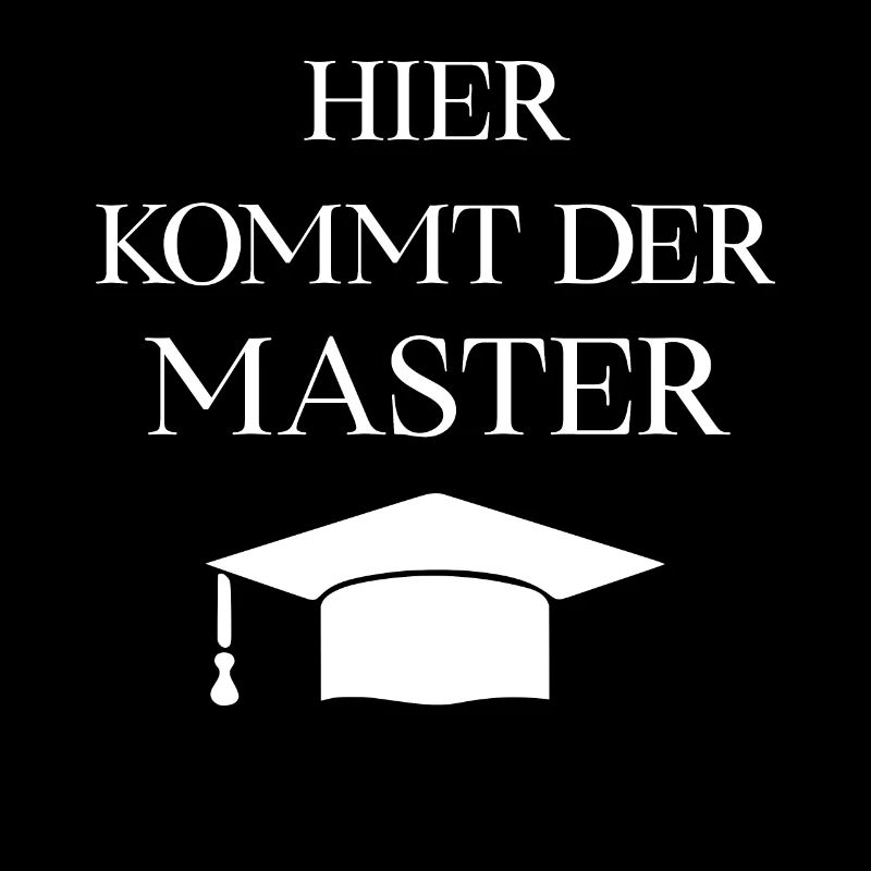 Hier kommt der Master | Masterabschluss Geschenk